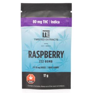Twisted Extracts Raspberry ZZZ Bomb (Indica)